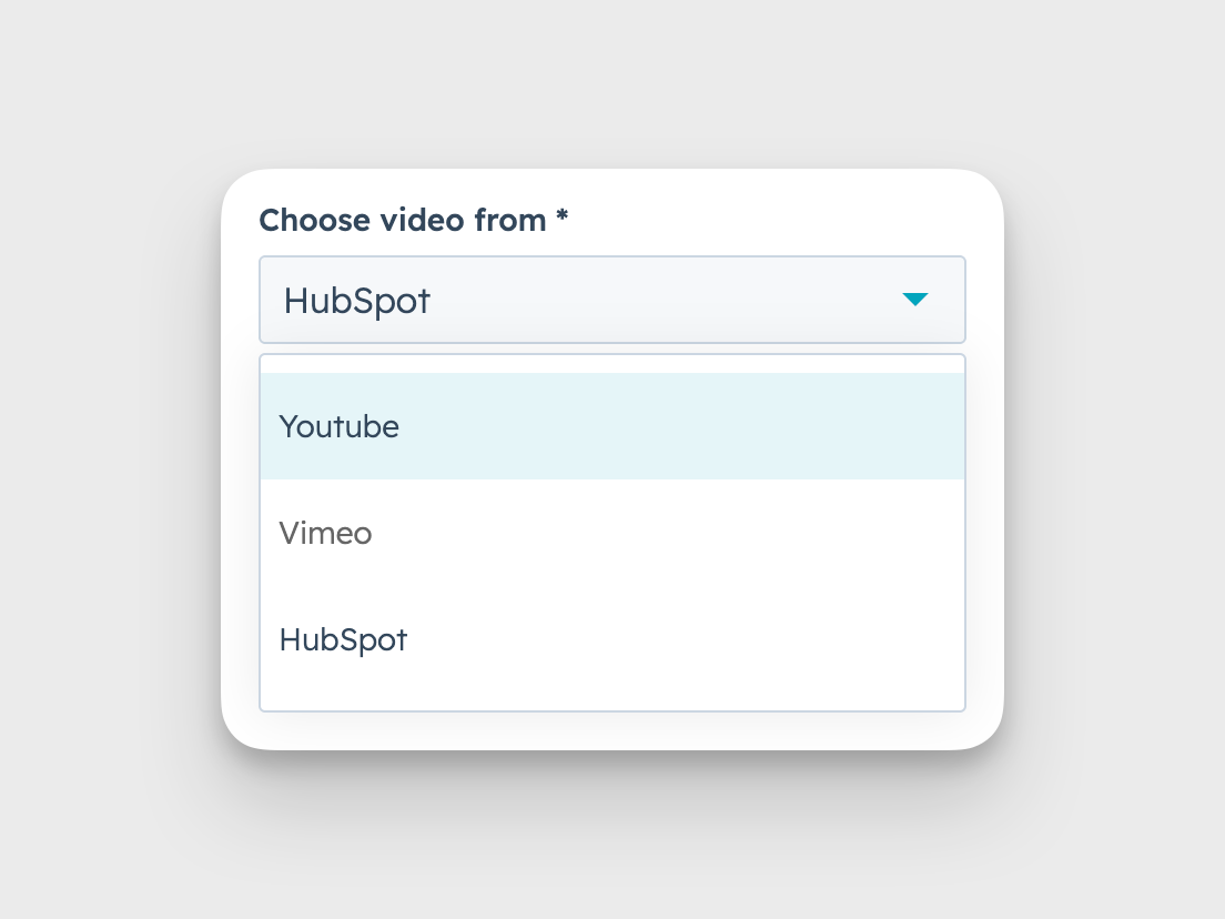 Supports YouTube, Vimeo & Custom Videos