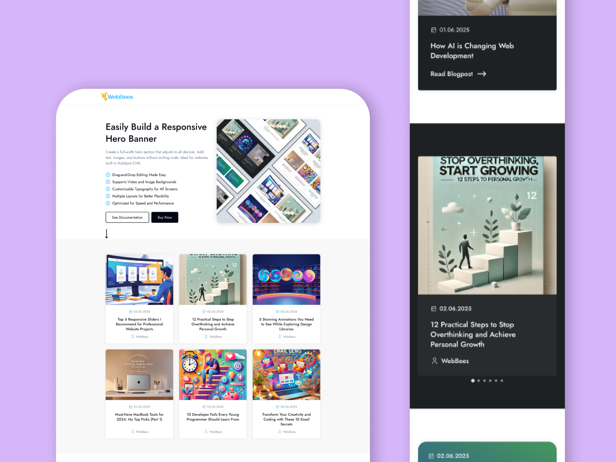 Mobile-Friendly Layout