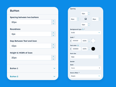 Fully Customizable Buttons Included