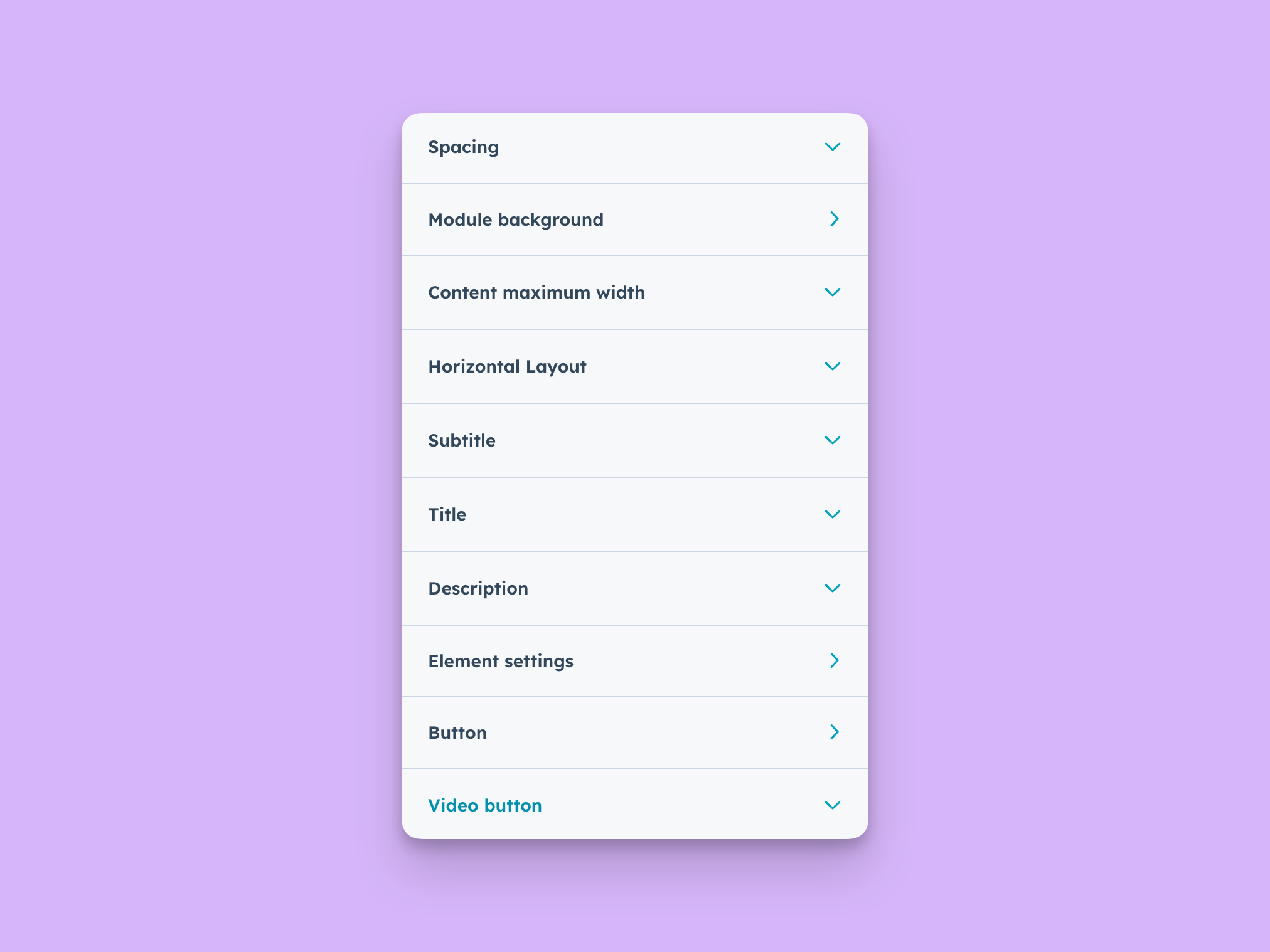 Easily Customize Every Part of the Module